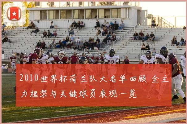 2010世界杯荷兰队大名单回顾 全主力框架与关键球员表现一览