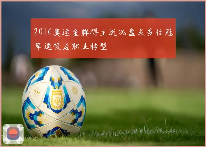 2016奥运金牌得主近况盘点多位冠军退役后职业转型